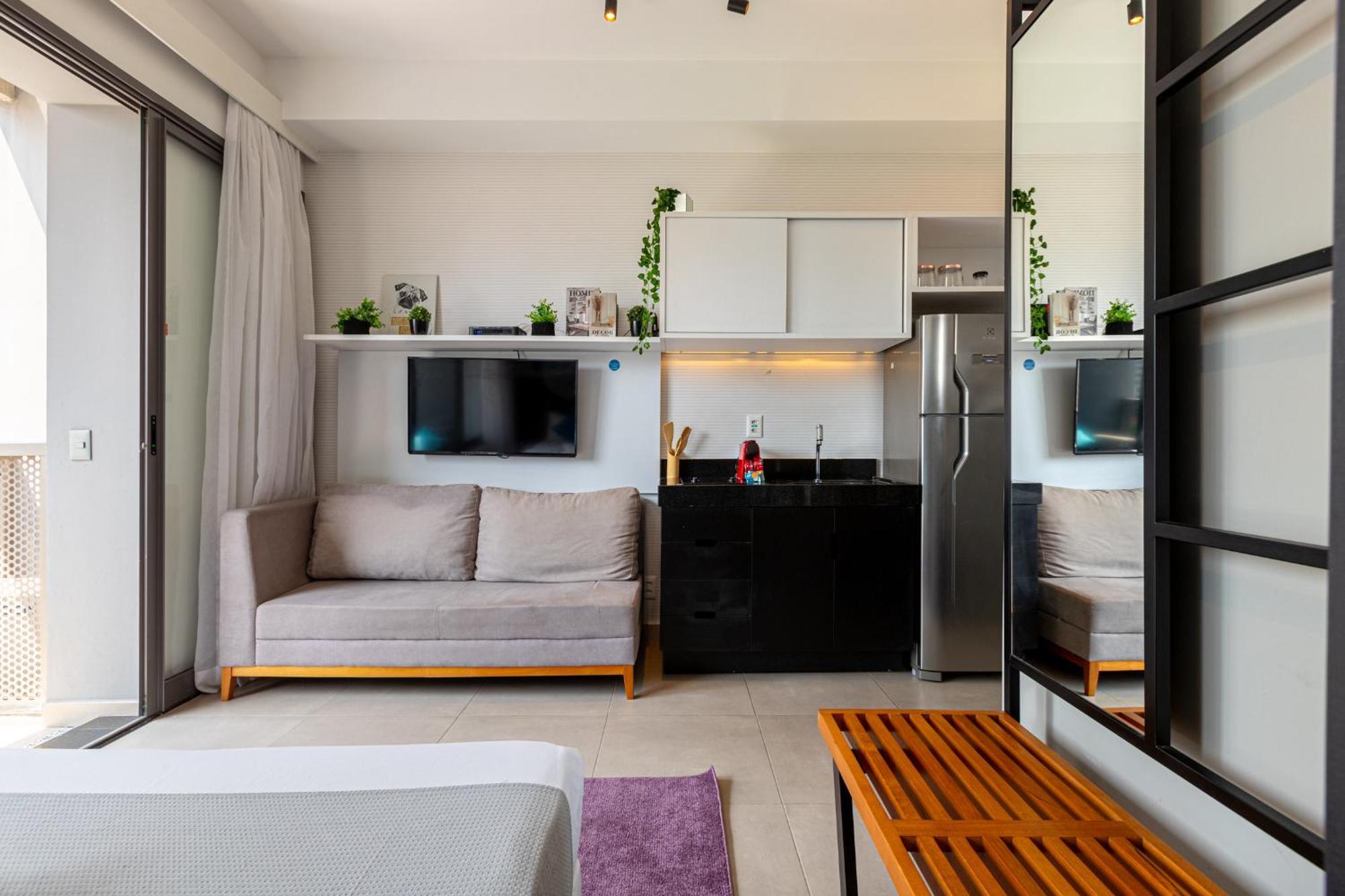 Apartamento Easy Star - Charmoso Na Viila Olimpia - Yx03h